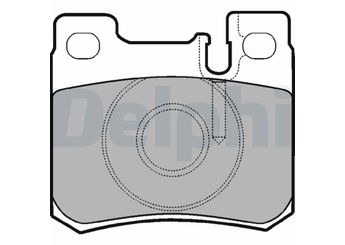 Fren Disk Balata Arka DELPHI LP947  24200020 002 420 0020 24200120 002 420 0120 24200999 002 420 0999 A0024200020 A002 420 0020 A0024200120 A002 420 0120 A0024200999 A002 420 0999
