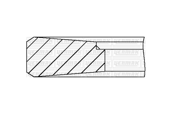 Segman (92.90MM-STD)  GOETZE 06-891500-00