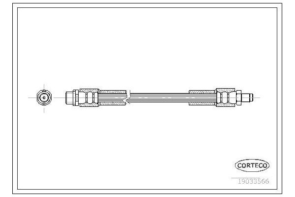 Fren Hortumu Arka Sağ veya Sol SVAC 10-0279