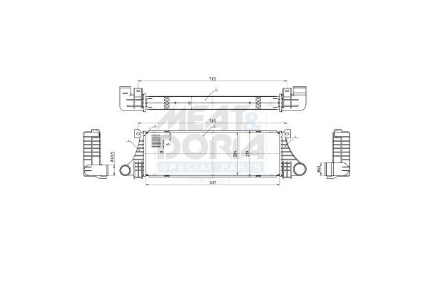 Turbo Radyatörü  VEKA 42-1823