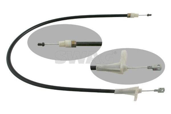 El Fren Teli Arka Sol Mercedes CLC -Serisi (BM 203)(04.2008->)  SWAG 10 92 2674