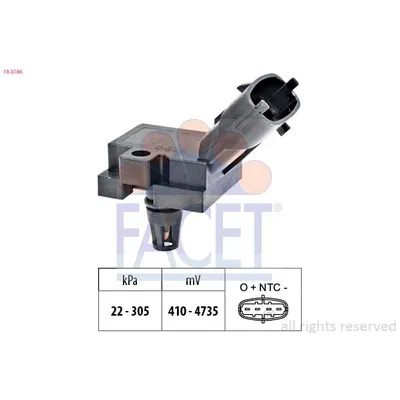 MAP Sensörü  Volvo S60 (03.2010->)  FACET 10.3186