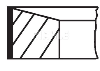 Segman (92.00MM-STD)  GOETZE 06-899300-00  06-899300-00