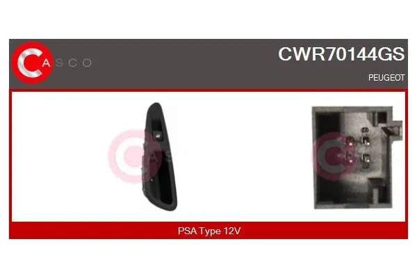 Cam Açma Düğmesi Arka Sağ Peugeot 308 (09.2007->)  PSA ORJINAL 649030
