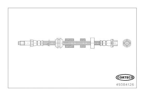 Fren Hortumu Ön Sağ veya Sol CAVO C901 685A