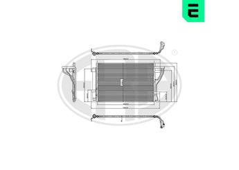 Klima Radyatörü  ERA 667351  976061M000 97606-1M000
