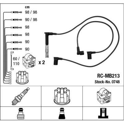 Buji Kablosu  NGK 0748