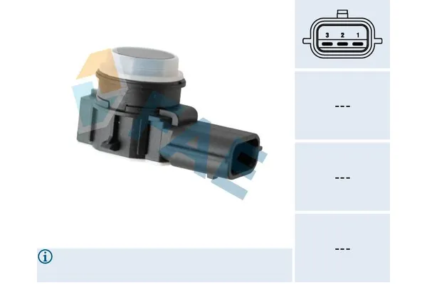 Park Sensörü  Renault Megane IV HB (12.2015->)  OEK 253A44101R