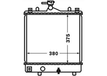 Su Radyatörü  MAHLE CR 1495 000S  1609648380 1610017680 1611522480 1671896780 1691075280 1691075780 3549988 3556160 3638336 39192901 9673628780 9675747980 9809141780 9811401480 9208632 09208632 1300220 13 00 220