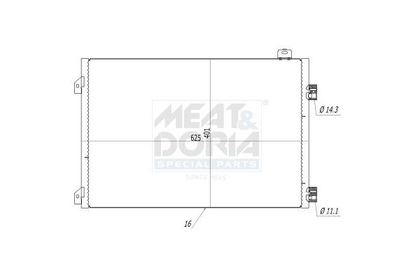 Klima Radyatörü  OEK 8200742595