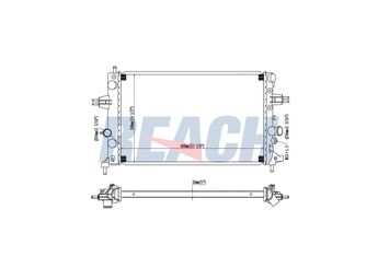 Su Radyatörü  ORİS BRN031Y48  1300270 93179909