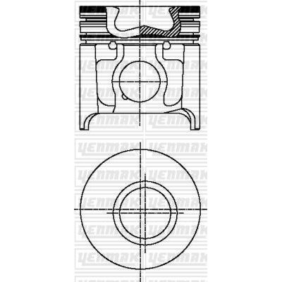 Piston (95.00MM-0.60)   SONNE 222KR05502