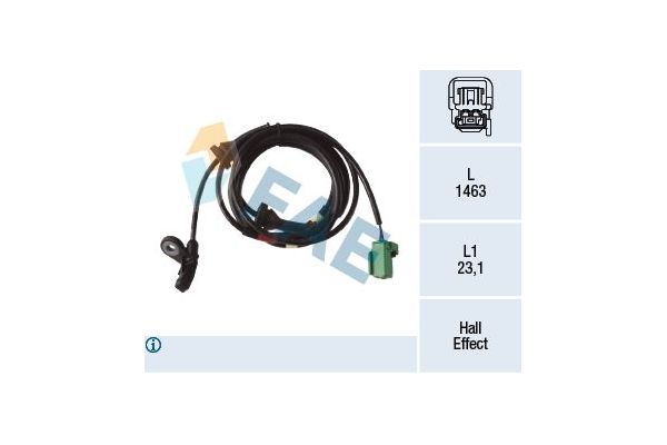 Abs Sensörü Arka Sağ FAE 78272