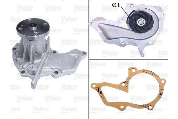 Devirdaim Su Pompası  Ford Fiesta Courier (1996->)  VALEO 506472