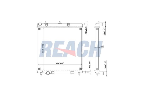 Su Radyatörü  ORİS 1630-4811A