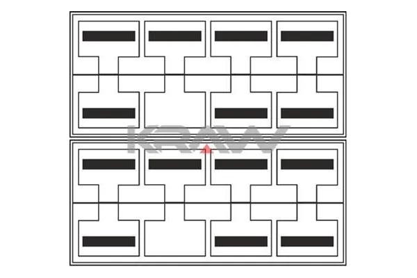 Cam Açma Düğmesi Ön Sağ veya Sol Opel Vectra A (1988->)  MCAR AN-358