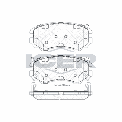 Fren Disk Balata Ön Kia Magentis (MG)(2006->)  AP 05P1369