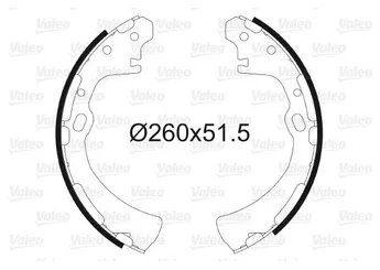 Fren Pabuçlu Balata Arka VALEO 562671  44060 69022810 06902281-0 069022810 4406005N25 44060-05N25 4406016C25 44060-16C25 4406016C26 44060-16C26 4406020R25 44060-20R25 4406028N25 44060-28N25 D406028N25 D4060-28N25 DD06005N25 DD060-05N25