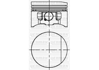 Piston (81.51MM-0.50)  YENMAK 31-04336-050  71745097