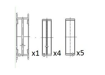 Ana Yatak (STD)  FIAT ORJINAL 500054637  500054637 2995574 QC000088