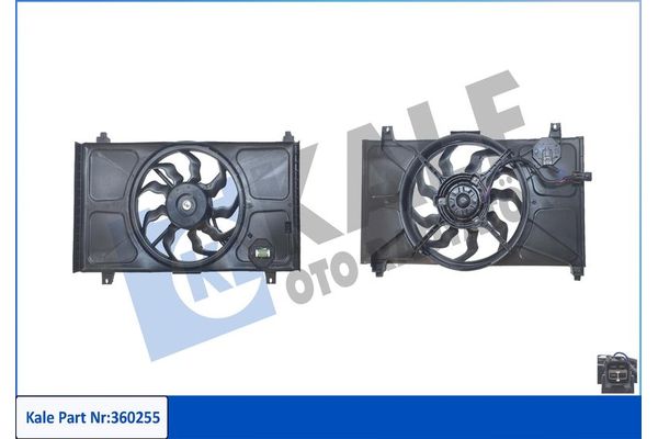 Radyatör Fan ve Motoru  KALE 360255