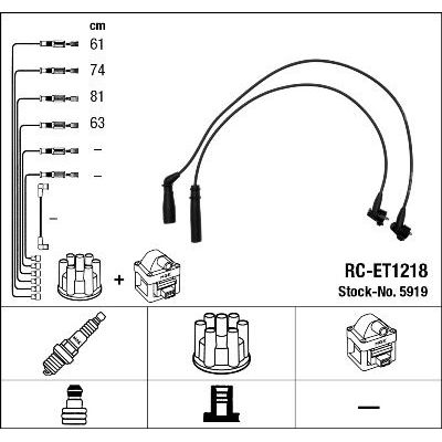 Buji Kablosu  NGK 5919