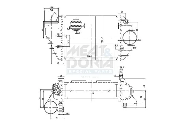 Turbo Radyatörü  VEKA 42-4419