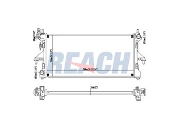 Su Radyatörü  ORİS 1594-4811  1340359080 1330Q2 13403590 13491960 1349196080