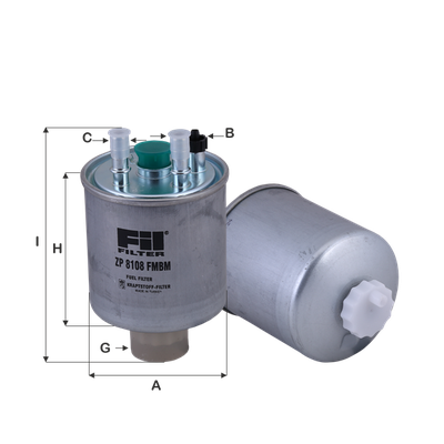 Yakıt Filtresi  FIL FILTRE ZP 8108 FMBM