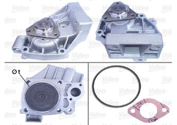 Devirdaim Su Pompası  VALEO 506514  1201C9 1201F8 1201H5 1201-C9 1201-H5 504083122 98473452 99440717