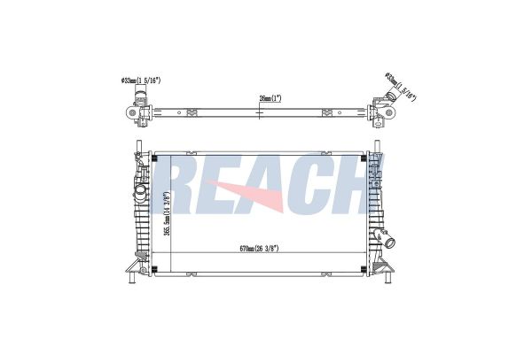Su Radyatörü  Volvo C70 Cabriolet (12.2005->)  MGA 80815