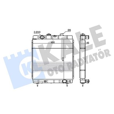 Su Radyatörü  KALE 194500