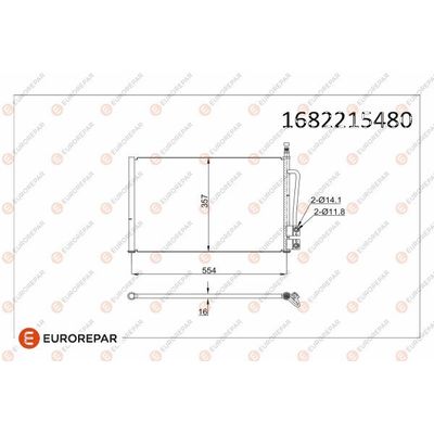 Klima Radyatörü  EUROREPAR 1682215480