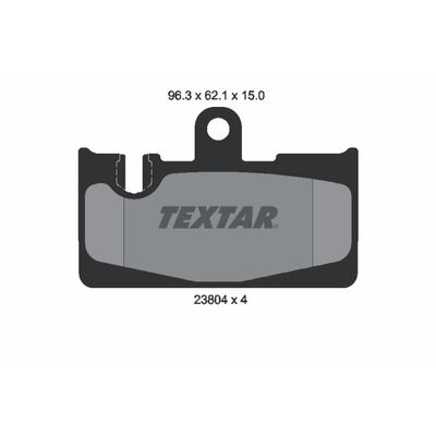 Fren Disk Balata Arka Lexus LS 430 (UCF30)(2001->)  TEXTAR 2380401