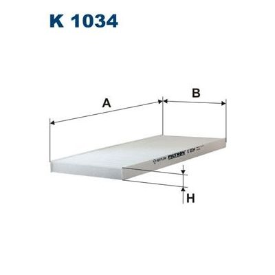 Polen Filtresi  Fiat Punto (176) 3/5 Kapı (04.1997->)  FILTRON K 1034