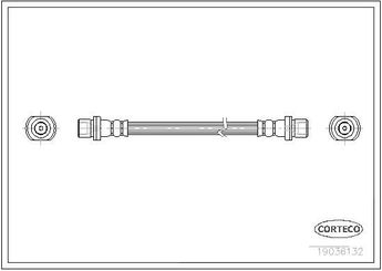 Fren Hortumu Arka Sol CAVO C900 959A  90947W2010