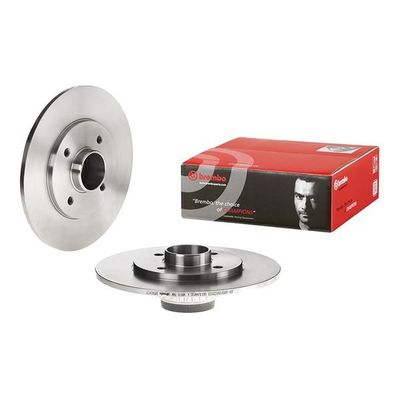 Fren Disk Ayna Arka Sağ ve Sol Renault Clio II / (Makyajlı)(B/CB0)(06.2001->)  BREMBO 08.5834.37