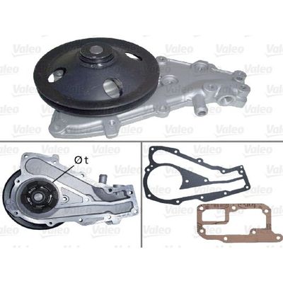Devirdaim Su Pompası  Renault R 19 (B/C/L53)(05.1992->)  VALEO 506347