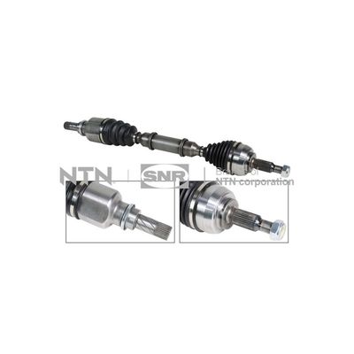 Aks Komple Ön Sol Renault Scenic II (06.2003->)  MAHER 18531