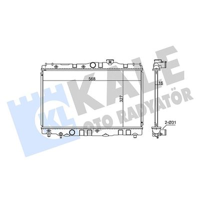 Su Radyatörü  KALE 348140