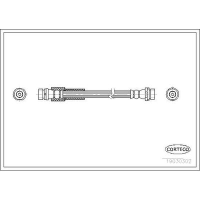 Fren Hortumu Arka Sağ veya Sol FROW 508.1112.002