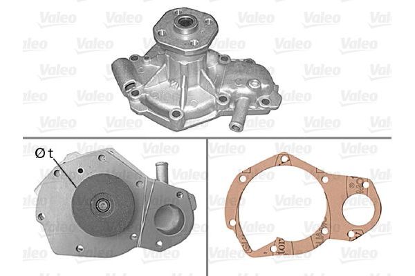 Devirdaim Su Pompası  Jeep Cherokee (XJ)(1987->)  VALEO 506074