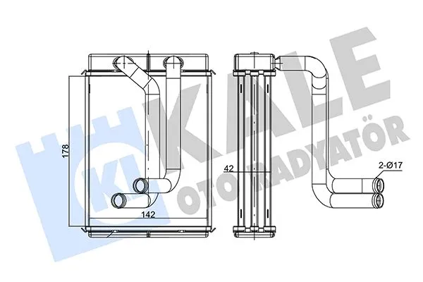Kalorifer Radyatörü  KALE 352165