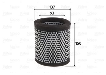 Hava Filtresi  VALEO 585767  144593 144595 5012647 1445-93 1445-95