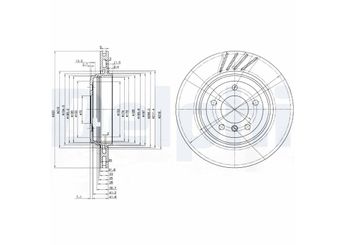 Fren Disk Ayna Arka Sağ ve Sol DELPHI BG3831  34216855157 6864052 3420116807 3420 116 807 34201166073 3420 1166 073 3421686405 3421 686 405 34216864052