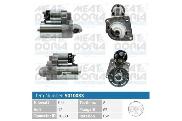 Marş Dinamosu  Fiat Doblo (119) Panorama (01.2001->)  SPAGO STR1098