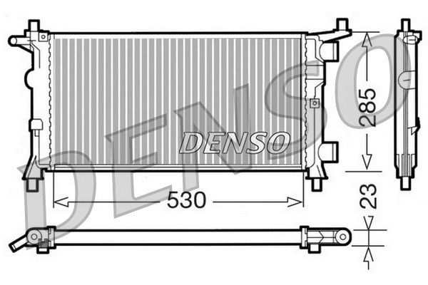 Su Radyatörü  DENSO DRM20041