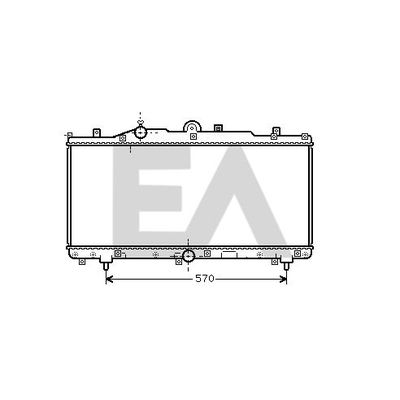 Su Radyatörü  MADE IN TAIWAN 90443392