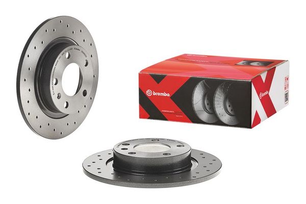 Fren Disk Ayna Arka Sağ ve Sol Opel Corsa D (2006->)  BREMBO 08.9460.3X
