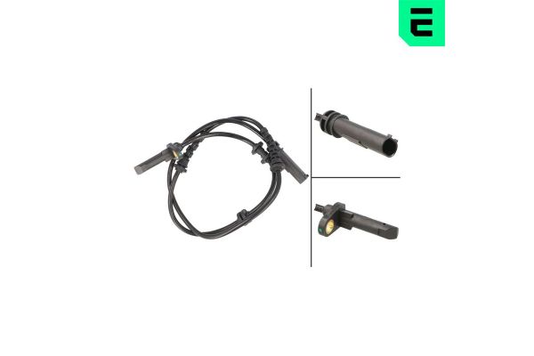 Abs Sensörü Arka Sağ veya Sol BMW 7 Serisi (F01/F02/F04)(01.2009->)  OPTIMAL 06-S318